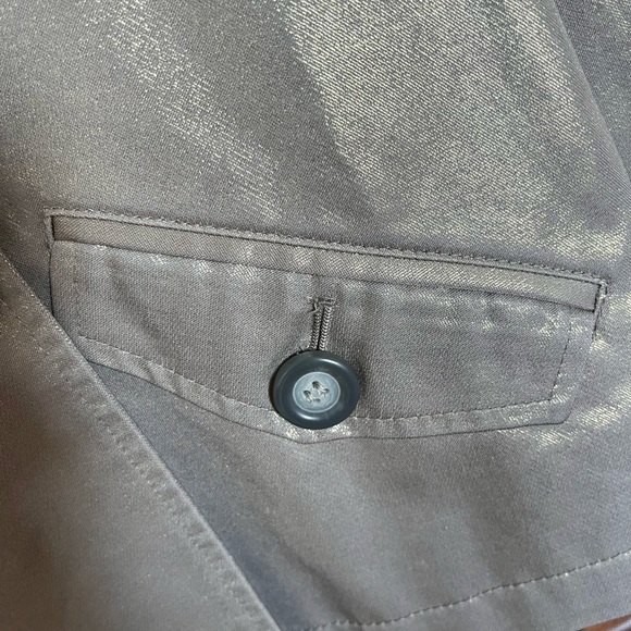 Alfani Jacket/Pea Coat in a gorgeous Metallic Fabric - Picture 4 of 8